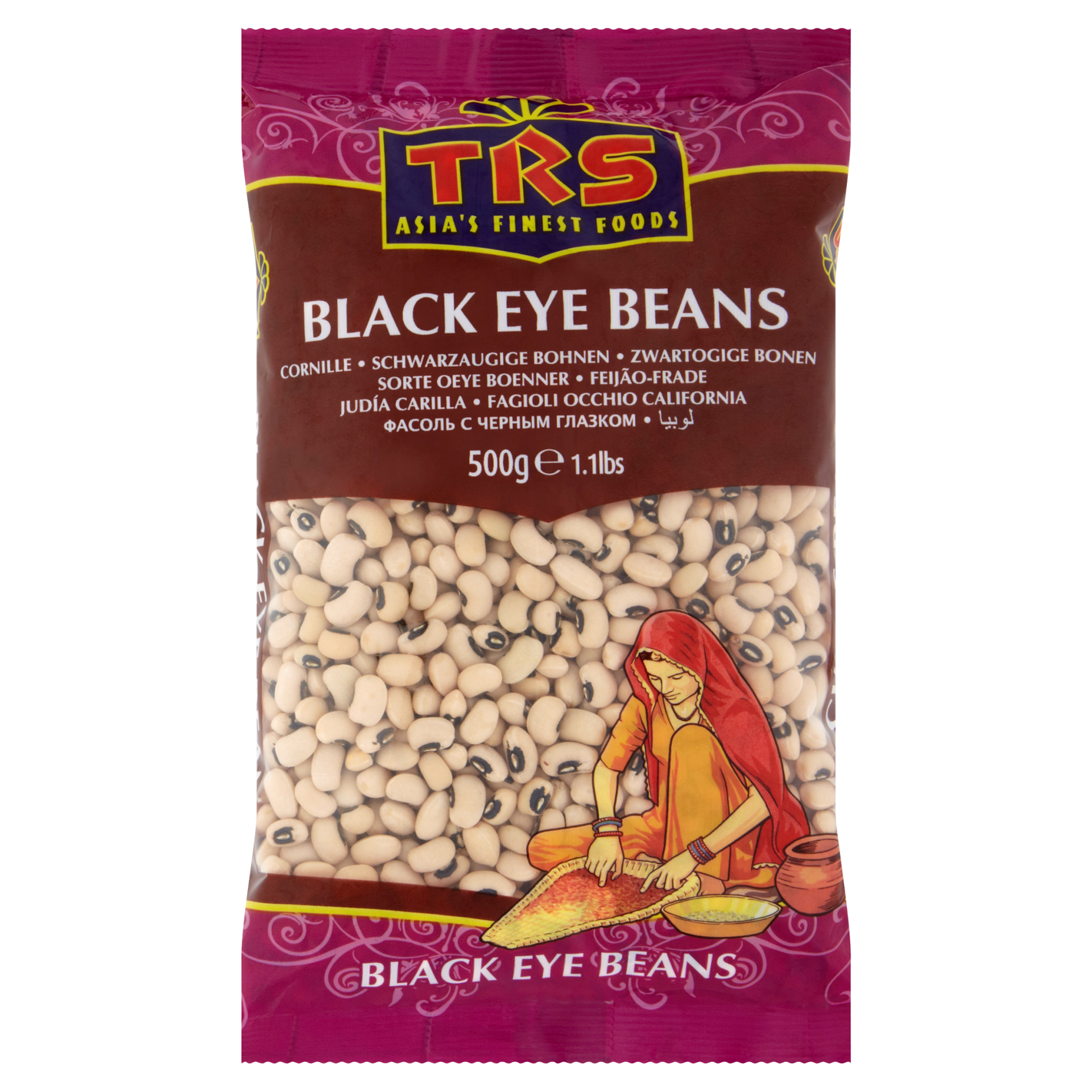 TRS Black Eye Beans (Lobhiya/Rongi) - 500g